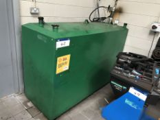 Steel Oil Tank, 1350 litre cap., with dial indicat