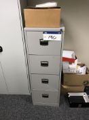 Steel Four Drawer Filing Cabinet