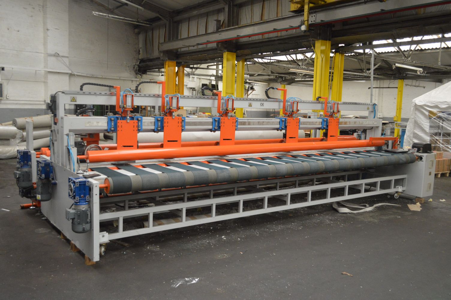 Short Notice Online Auction - Carpet Sample Book Manufacturing Plant & Equipment and Works Equipment