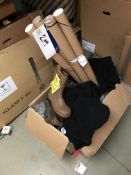 Assorted Dickies Wellies & Four Umbrellas, as set out in box