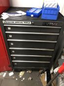 Waterloo TRAXX Series Multi-Tier Workshop Trolley, with contents