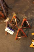 Four 2500kg Axle Stands (lot located at Border Car