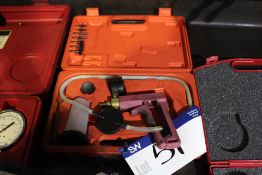 Sealey Vacuum Tester & Brake Bleeding Kit (lot loc