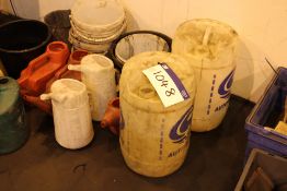Assorted Plastic Tubs, as set out in one area (lot