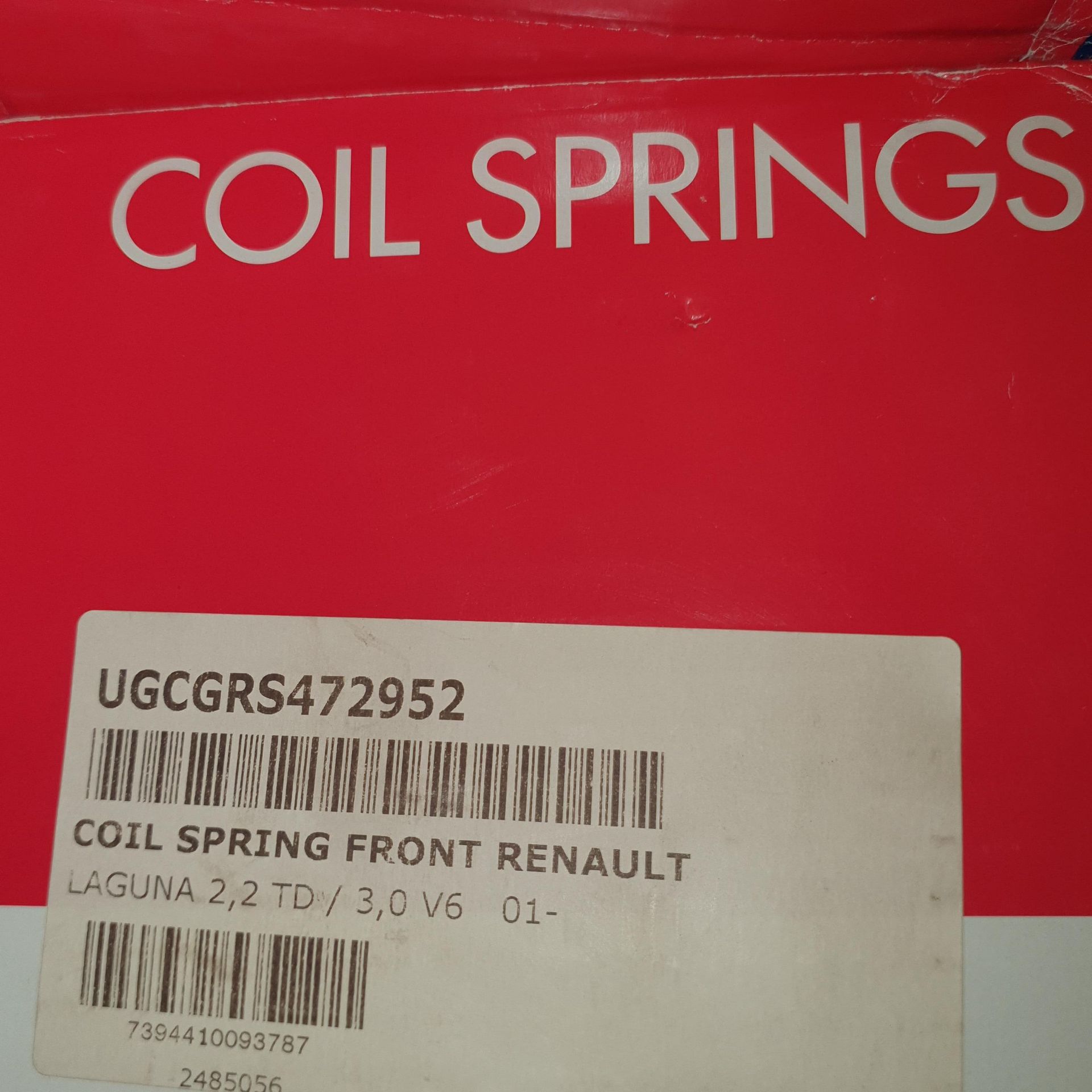 Approx. 18 Unipart Coil Springs, as set out on one - Image 2 of 3