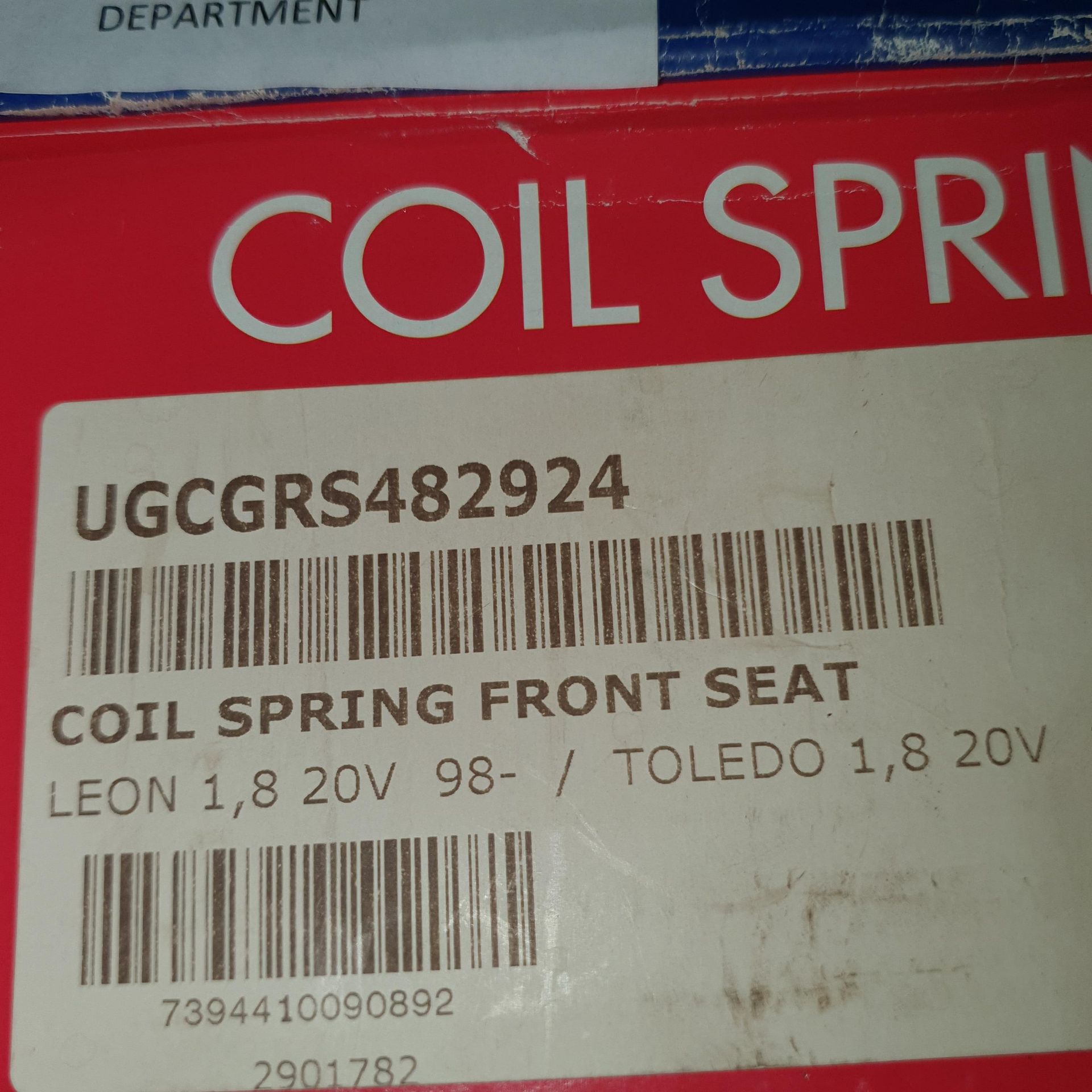 Approx. 18 Unipart Coil Springs, as set out on one - Image 3 of 3