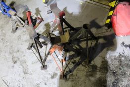 Four Axle Stands (lot located at Border Cars Group