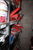 Unipart & TRW Brake Hoses, as set out on one bay o