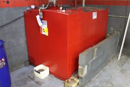 Blake 2612 litres Bunded Steel Oil Tank, serial no