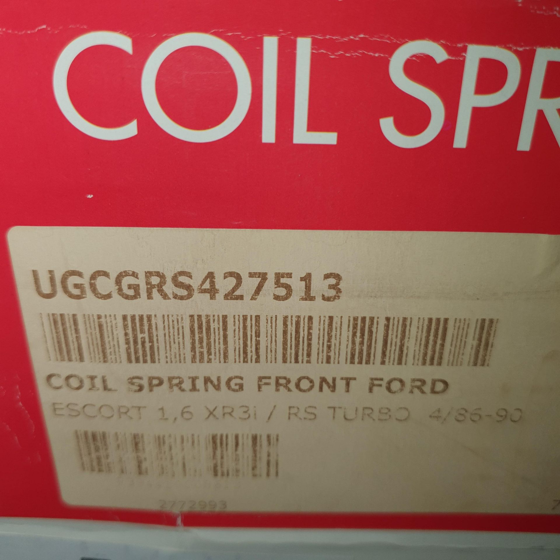Approx. 18 Unipart Coil Springs, as set out on one - Image 2 of 3