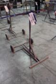 Mobile Parts Spraying Stand (lot located at Border