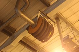 Nederman Fume Extraction Hose, with reel (ducting