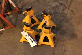 Four Hilta 3 ton Axle Stands (lot located at Borde