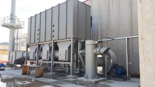 Brofind RTO 3-25 REGENERATIVE THERMAL OXIDISER, serial no 184021-01, order no SB180192, 85 kW,