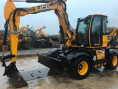 JCB 110W HYDRADIG WHEELED ‘RUBBER DUCK’ EXCAVATOR,