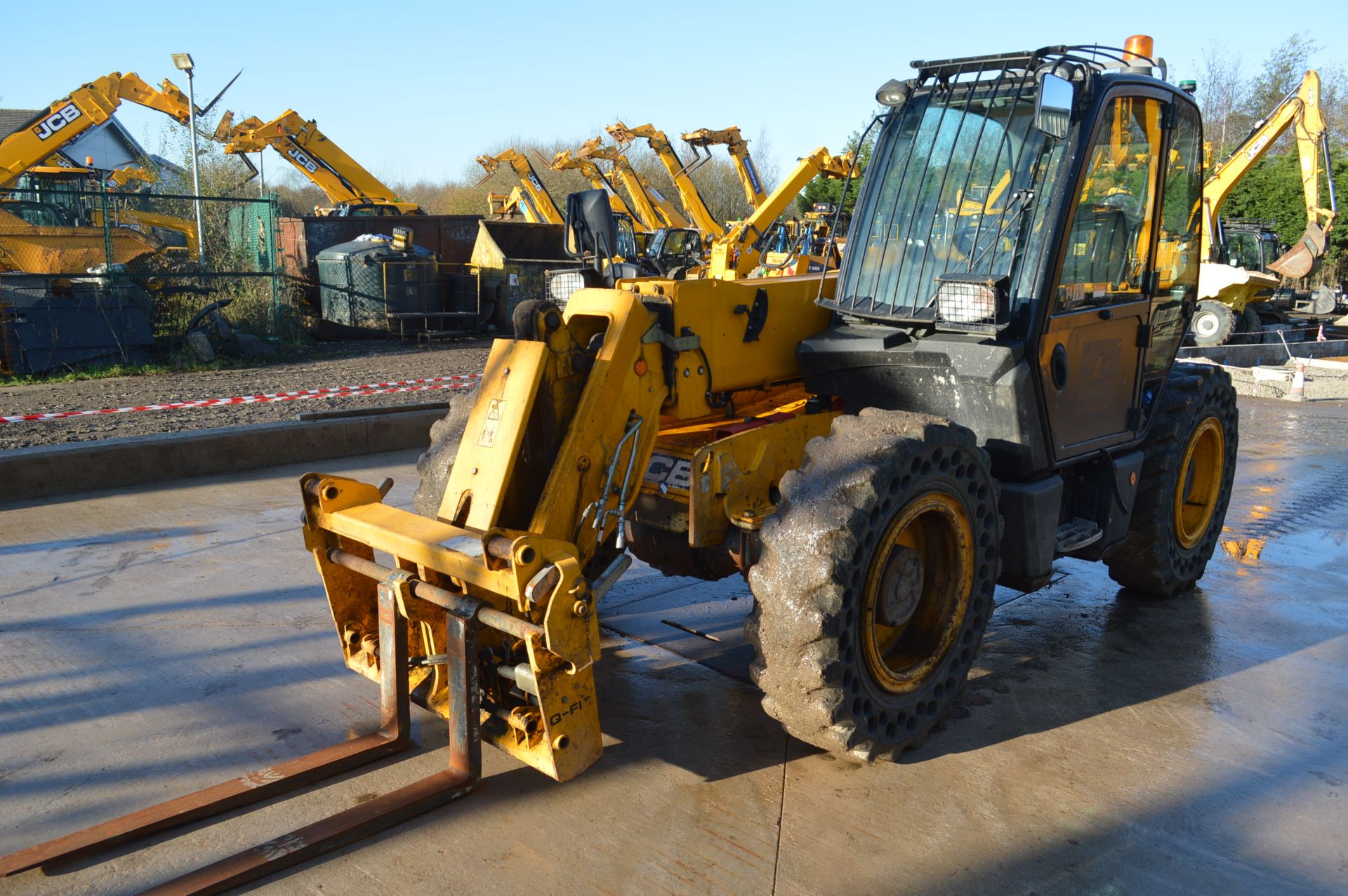 JCB 541-70WM WASTEMASTER TELEHANDLER, registration