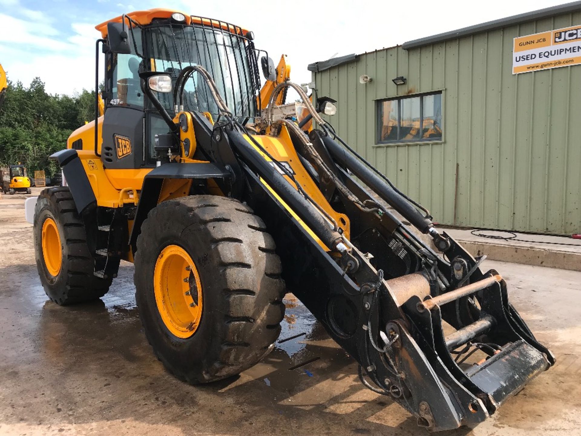 JCB 437HT HIGH LIFT WHEELED LOADER, year of manufa - Image 3 of 16