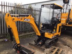 JCB 15 C-1 TRACKED MINI EXCAVATOR, serial no. 2710