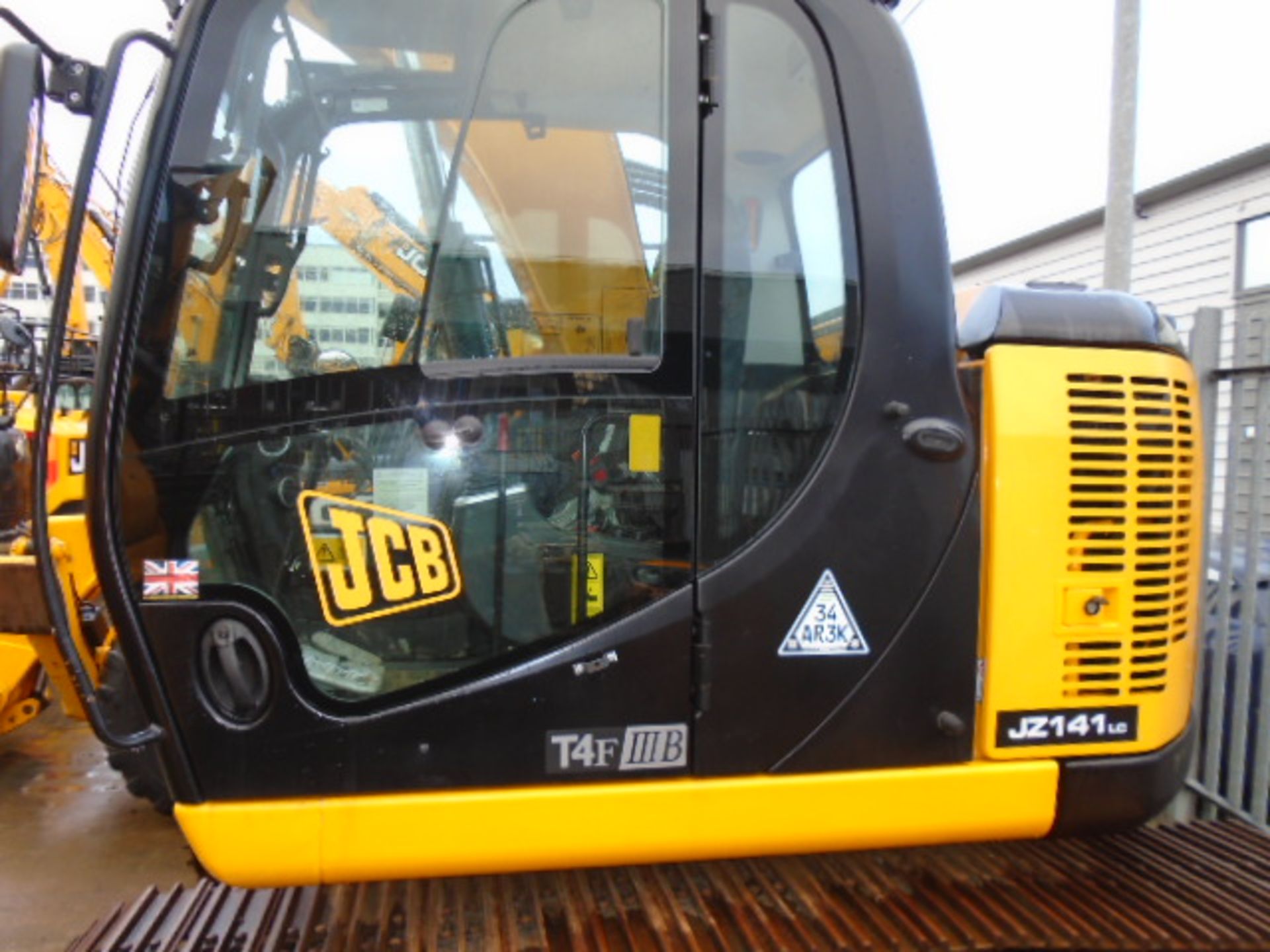 JCB JZ141LC 4F Tracked Excavator, serial no. 24796 - Image 3 of 9