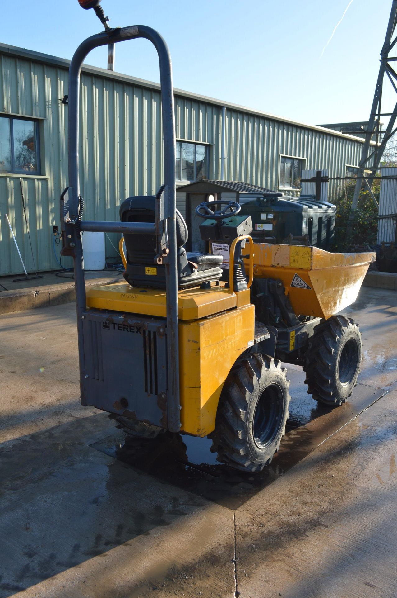 Terex HD1000 1 TONNE DUMPER, vin no. SLBDRPK0EB5FT - Image 3 of 9