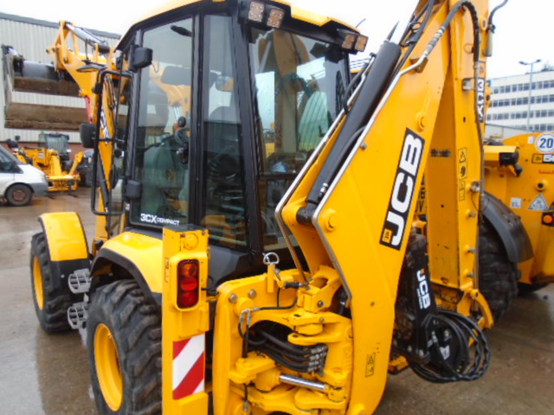 JCB 3CX 12L4WS Compact Backhoe Loader, serial no. - Image 2 of 7