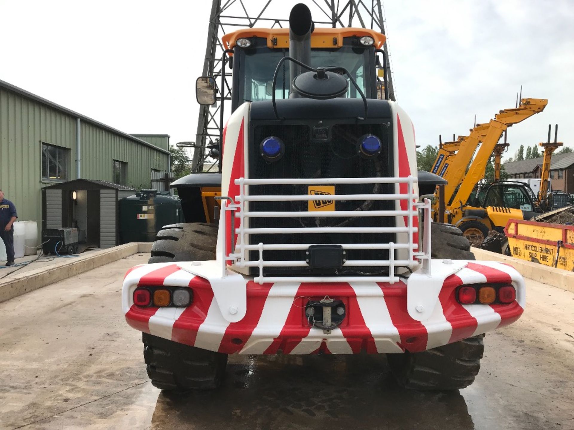 JCB 437HT HIGH LIFT WHEELED LOADER, year of manufa - Image 8 of 16