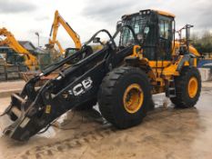 JCB 457 E HT SUPER HI LIFT WHEELED LOADER, serial