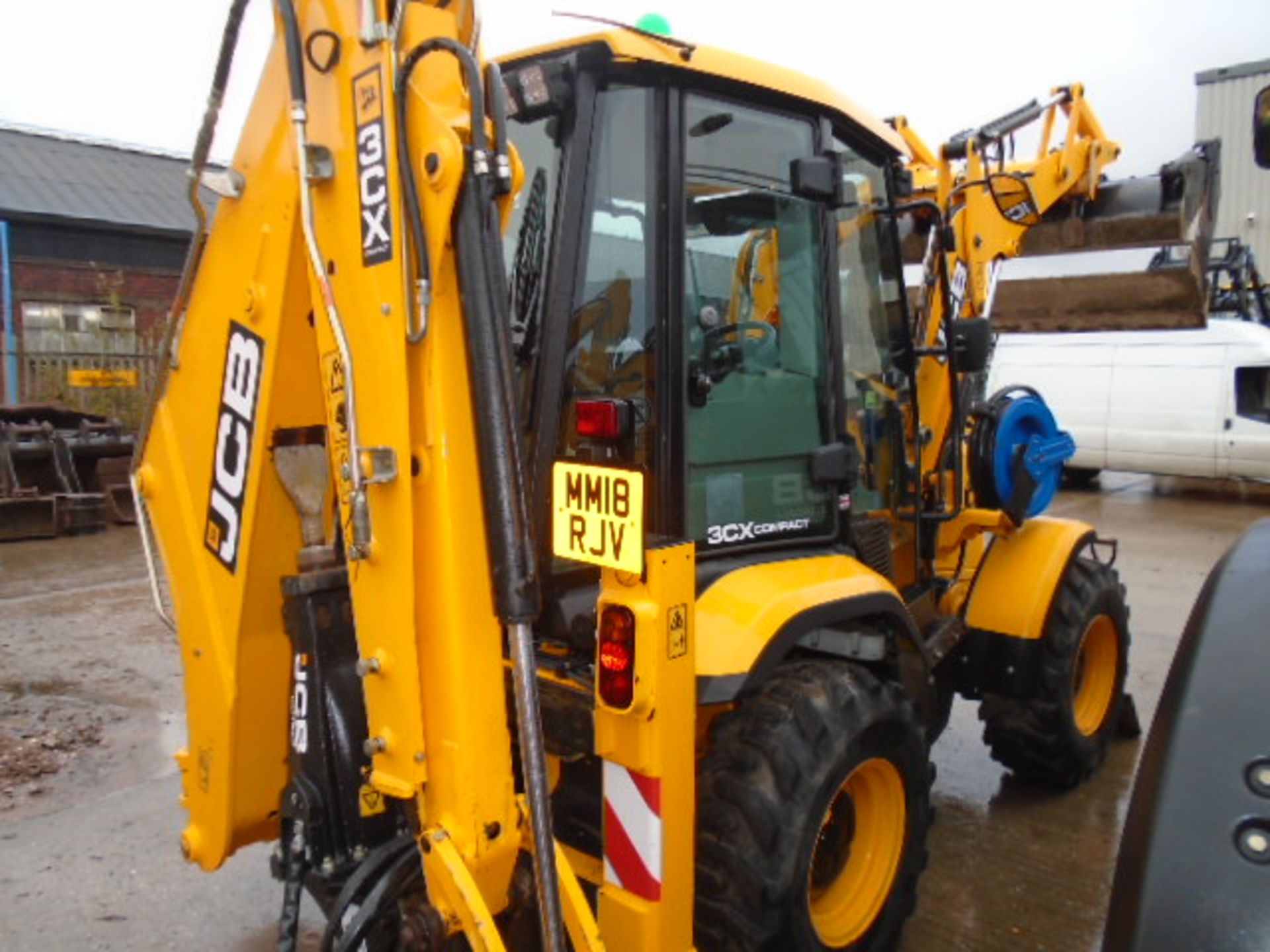 JCB 3CX 12L4WS Compact Backhoe Loader, serial no. - Image 3 of 7