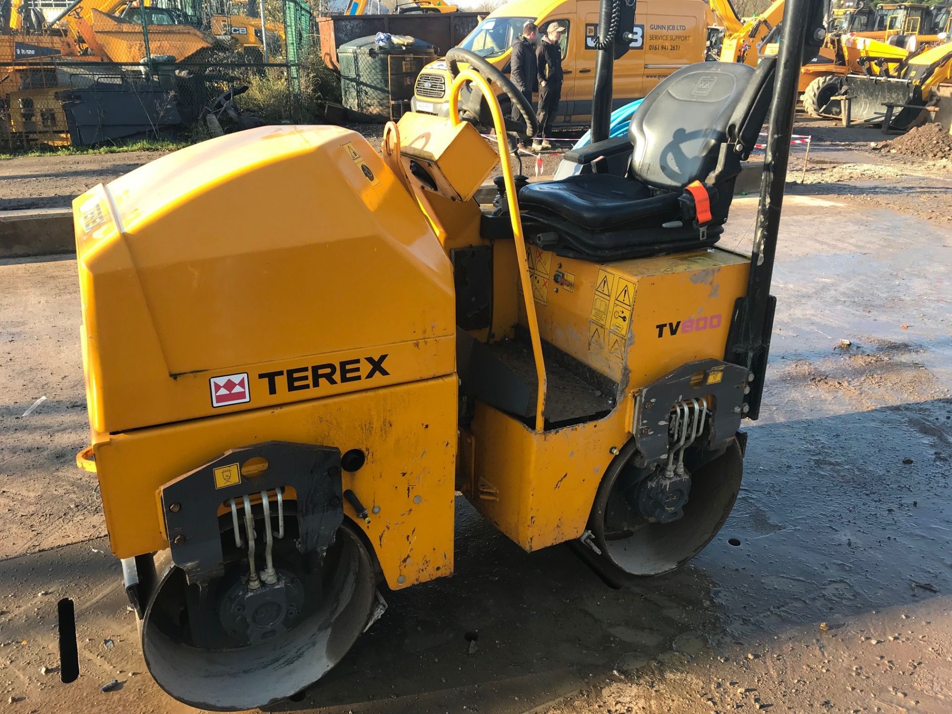 Terex TV800 TANDEM DRUM ROLLER, serial no. NS1995,