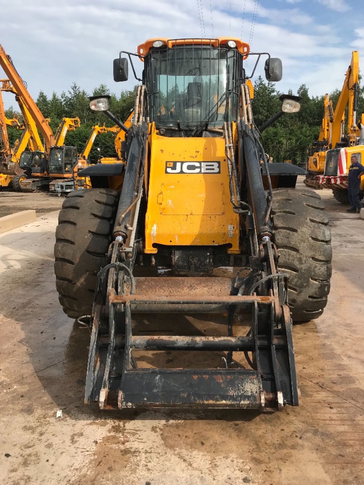 JCB 437HT HIGH LIFT WHEELED LOADER, year of manufa - Image 10 of 16