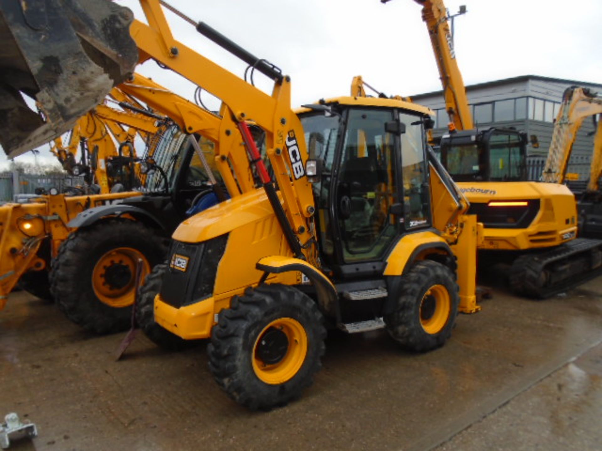 JCB 3CX 12L4WS Compact Backhoe Loader, serial no.