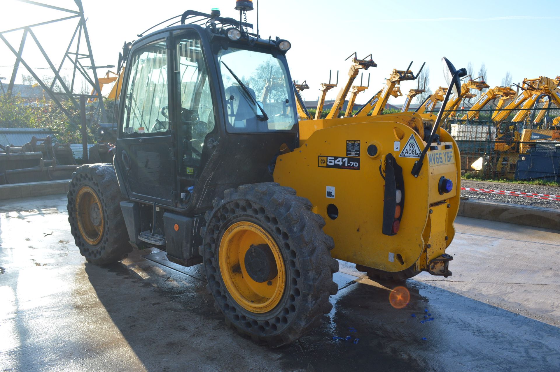 JCB 541-70WM WASTEMASTER TELEHANDLER, registration - Image 4 of 10