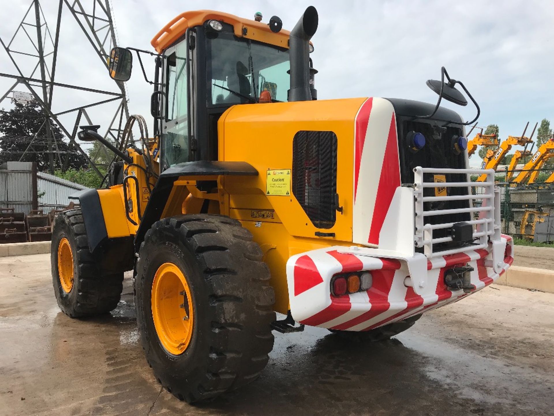 JCB 437HT HIGH LIFT WHEELED LOADER, year of manufa - Image 6 of 16