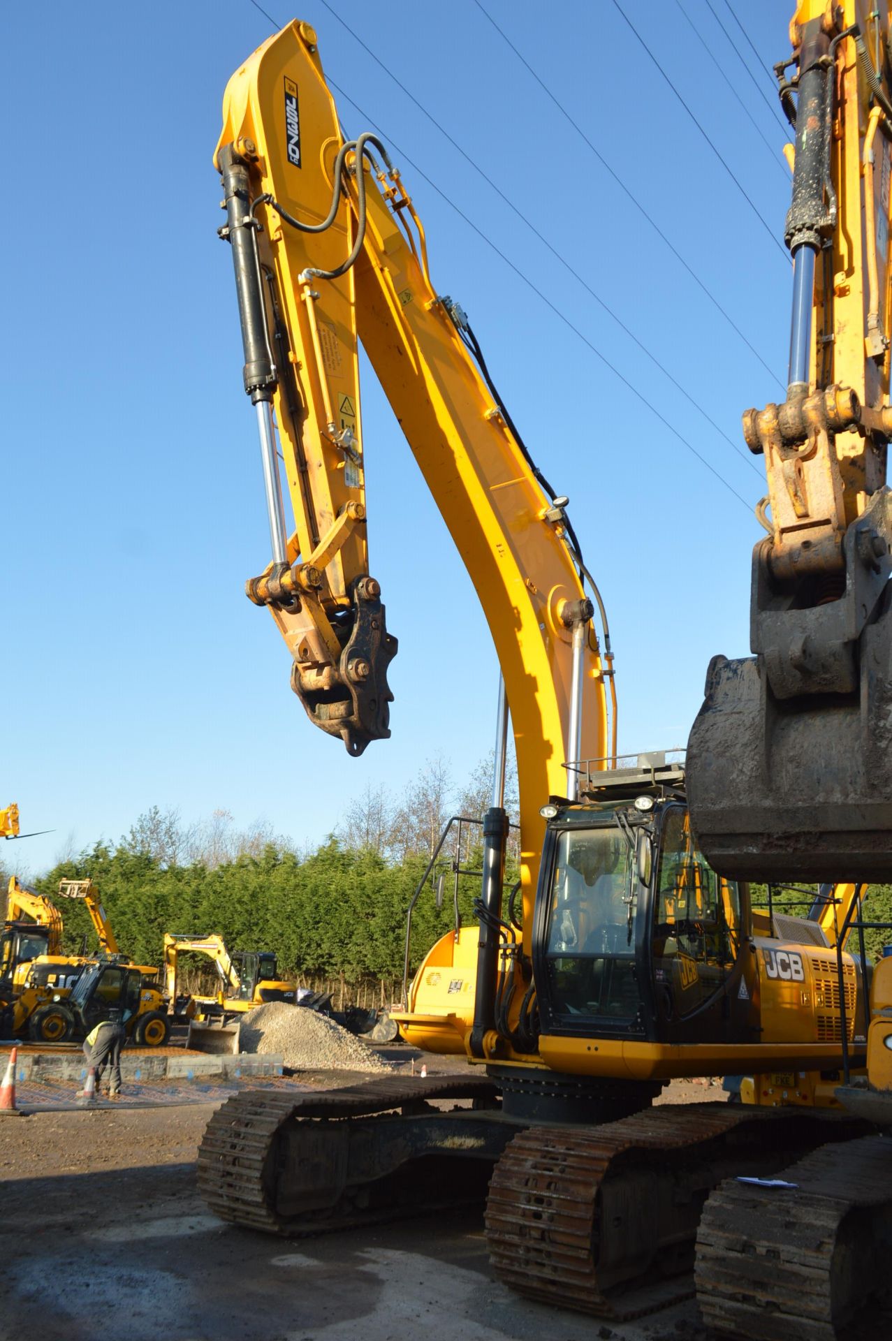 JCB 370LCT4 TRACKED EXCAVATOR, pin no. JCBJS37EE02 - Image 4 of 6