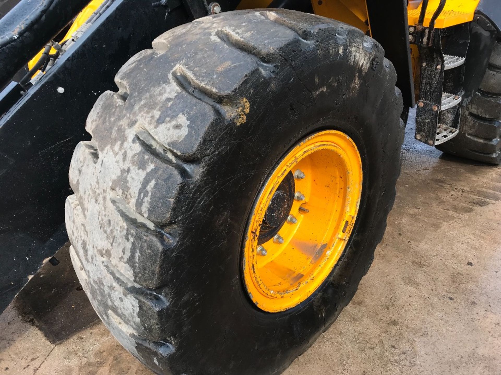 JCB 437HT HIGH LIFT WHEELED LOADER, year of manufa - Image 12 of 16