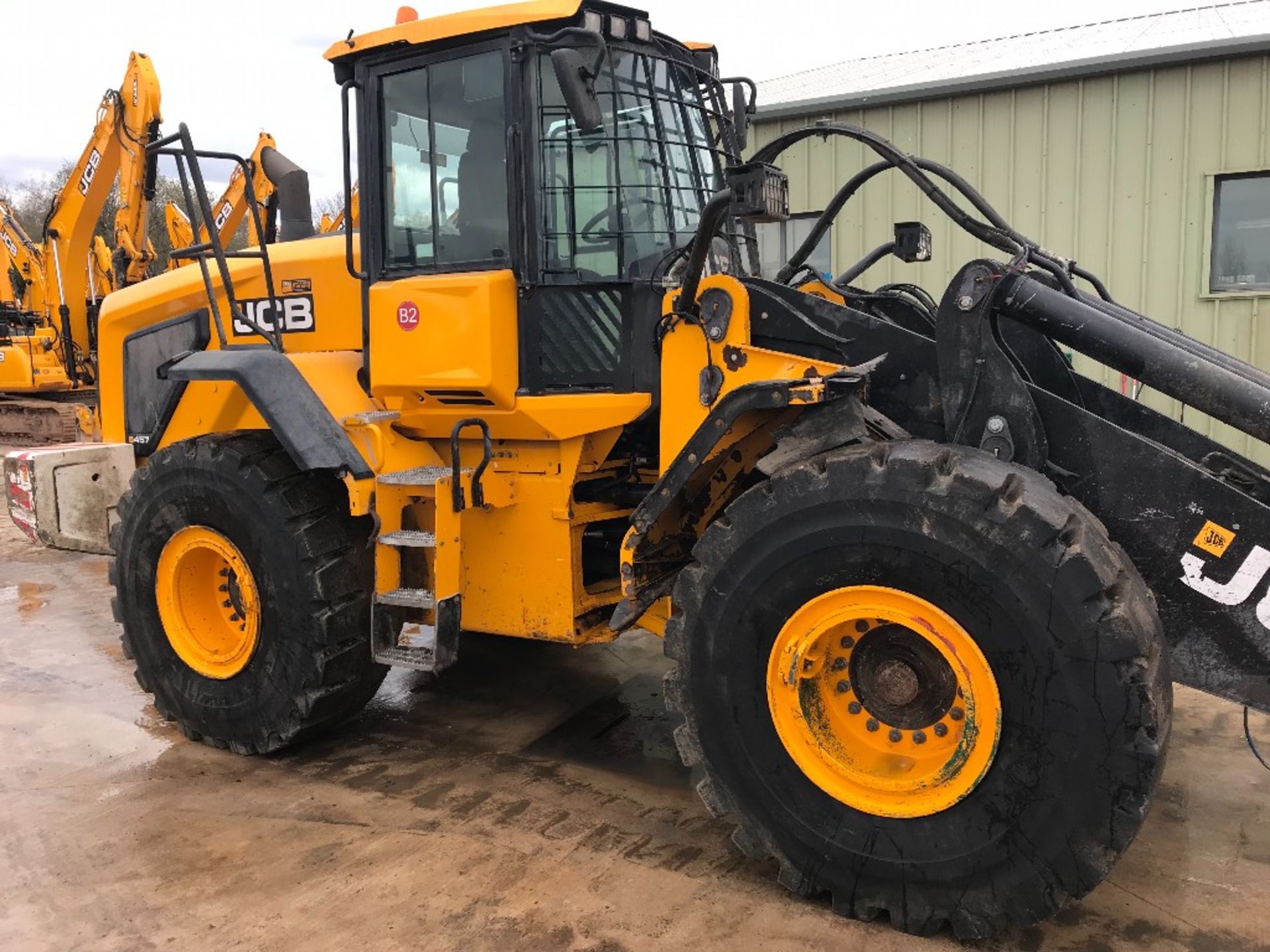 JCB 457 E HT SUPER HI LIFT WHEELED LOADER, serial - Image 2 of 19