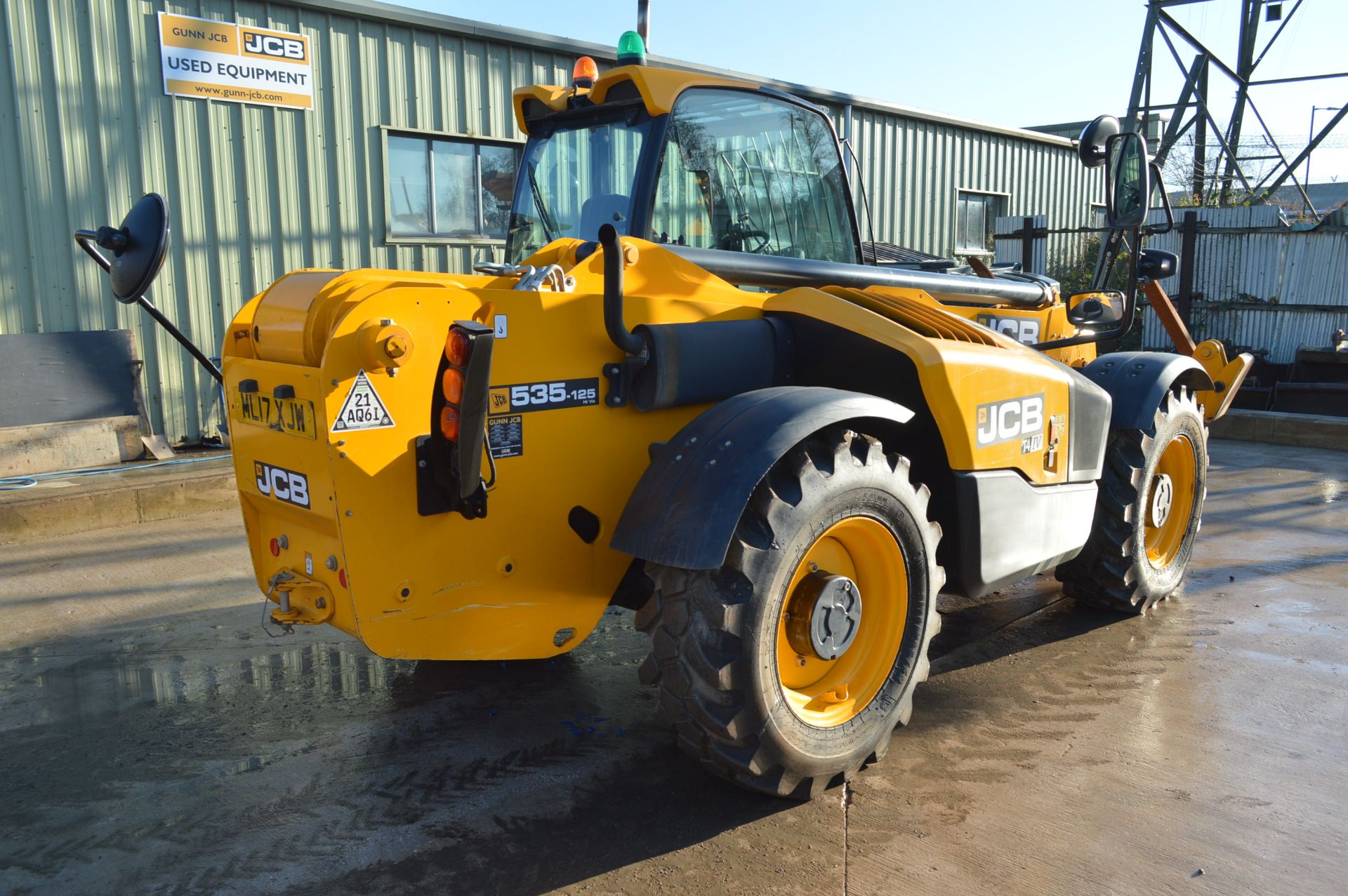 JCB 535-125 HI VIZ TELEHANDLER, registration no. M - Image 3 of 12