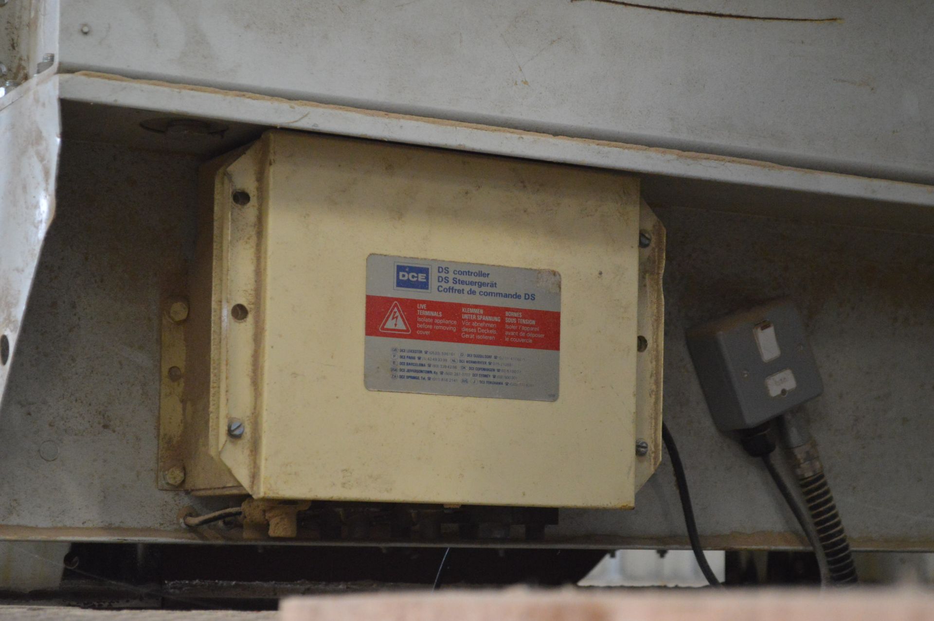 DCE Dalamatic DU454 F12 DUST FILTER UNIT, serial no. 607878, 11kW, fitted centrifugal fan and with - Image 8 of 8