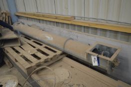 Perry 250A APPROX. 250MM DIA. GALVANISED STEEL CASED AUGER CONVEYOR, serial no. AV997, year of