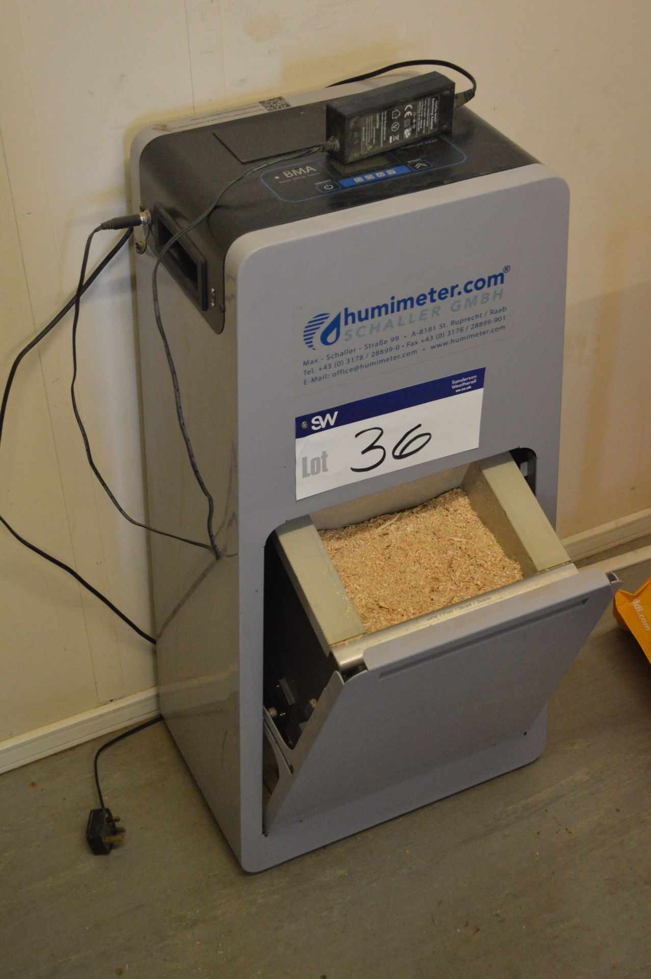 Schaller HUMIMETER BIOMASS MOISTURE ANALYSER, (please note this lot is part of combination lot 50) - Image 2 of 3