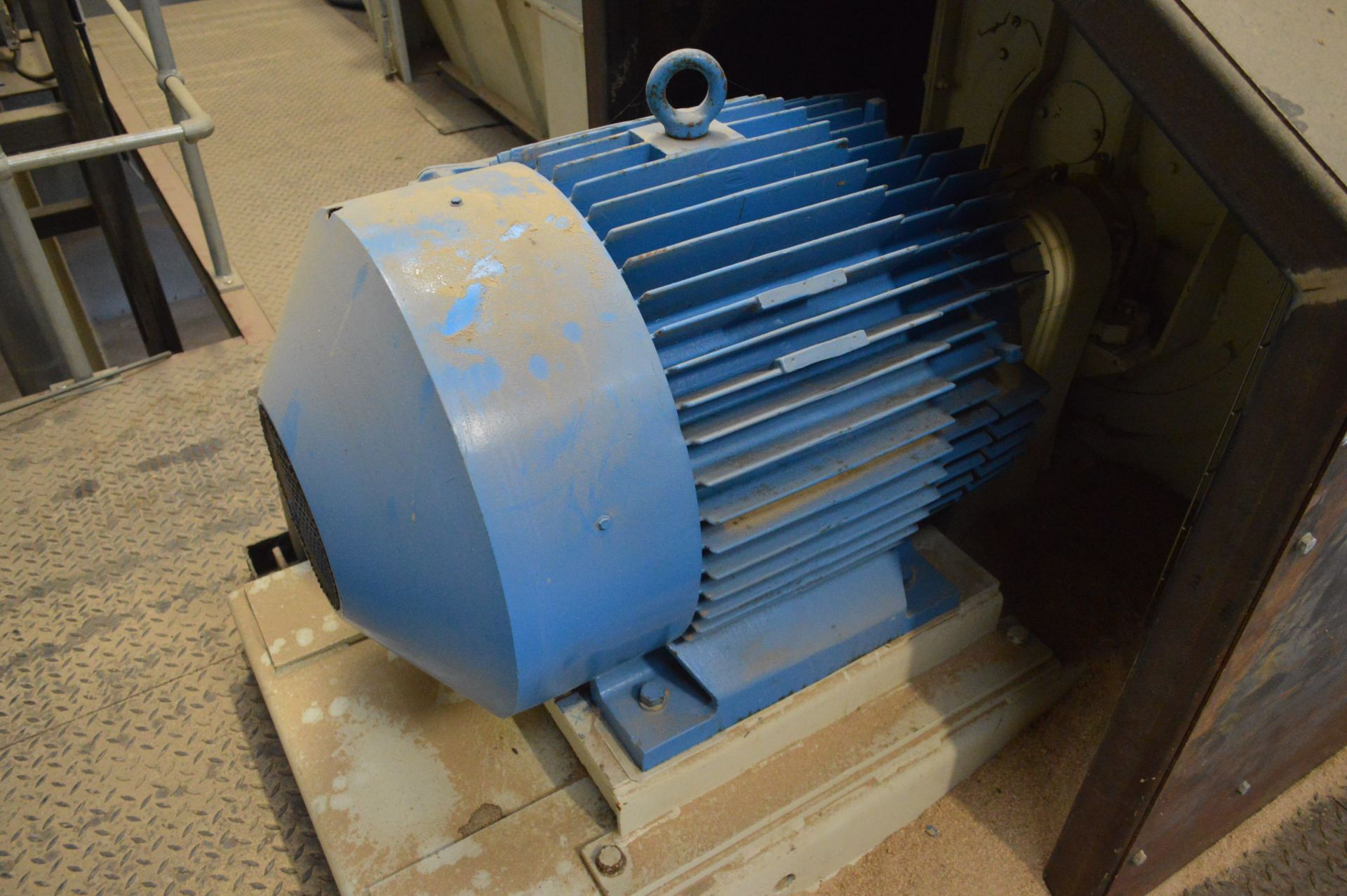 Teitjen HAMMER MILL, with electric motor, R650 MBV-2 feeder, serial no. 3293, fitted permanent - Image 6 of 13