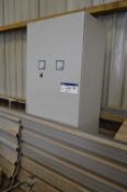 Single Door Power Cabinet, with console (at rear of unit) , (please note this lot is part of