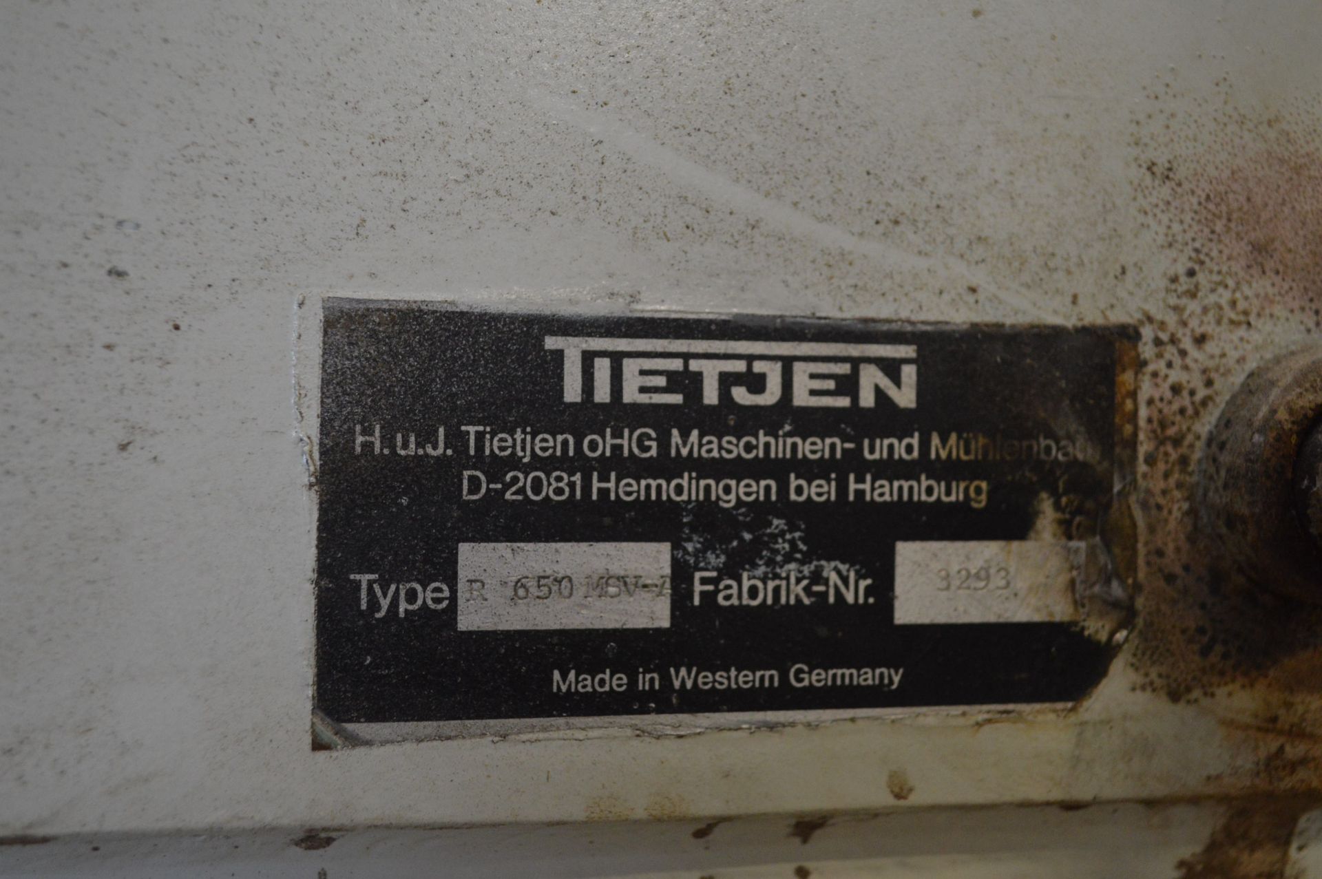 Teitjen HAMMER MILL, with electric motor, R650 MBV-2 feeder, serial no. 3293, fitted permanent - Image 8 of 13