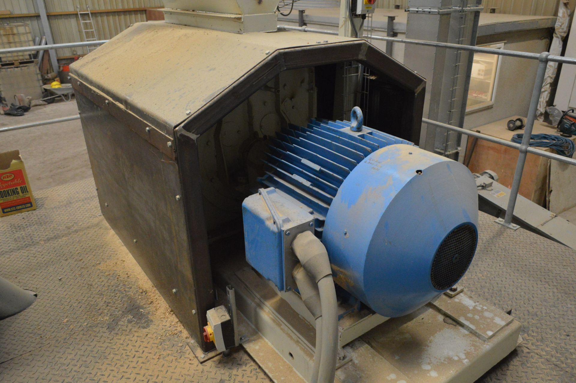 Teitjen HAMMER MILL, with electric motor, R650 MBV-2 feeder, serial no. 3293, fitted permanent - Image 2 of 13