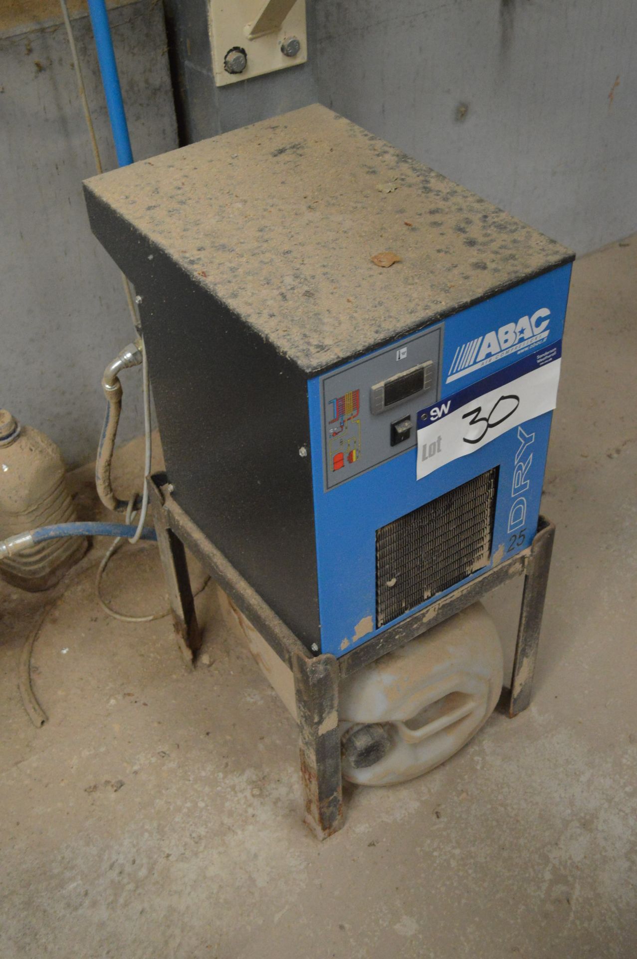 Abac DRY25 Air Dryer, serial no. CAI929257, year of manufacture 2016, (please note this lot is