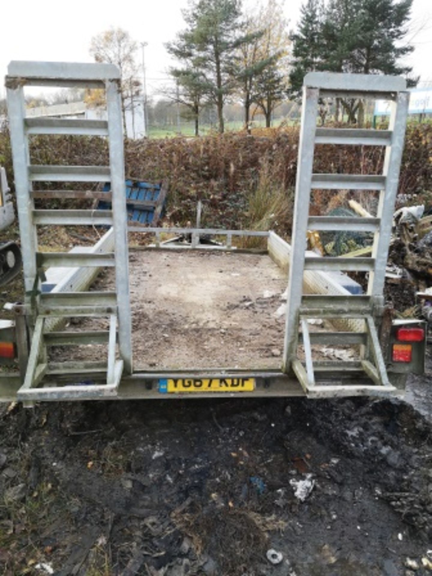 Indespension Twin Axle Plant Trailer