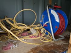 50m reel of 240V Extension Lead And 110V Extension