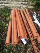 12 Lengths of 4 Inch Diameter x 4m Drainage Pipe