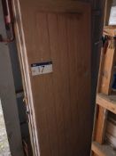 3 Howdens Oak Doors