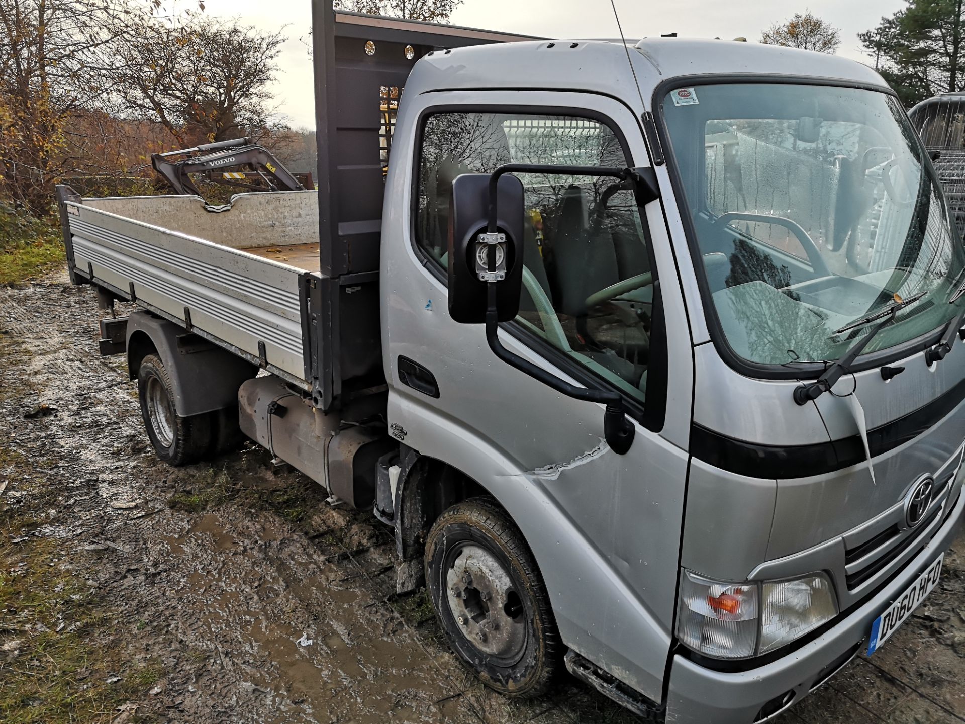 Toyota Dyna 350D-4D LWB Hydraulic Tipper. Reg DU60 - Image 2 of 5